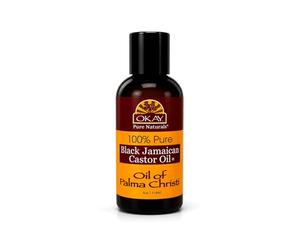 OKAY Pure Naturals Black Jamaican Castor Oil, 4 Ounce, 0.11 kg OKAY-COJB