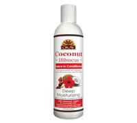 OKAY Pure Naturals Coconut & Hibiscus Leave-in Conditioner, 8 Ounce, 0.22 kg