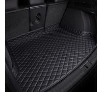 OKAYOK Car Leather Boot Mats Liner for Range Rover Evoque 2015-2018,Rear Trunk Protector Mat Waterproof Anti-Scratch Cargo Tray Liners Interior with Raised Edges Auto Accessories,black