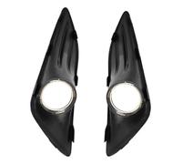 OKAYOK Front Bumper Fog Light Grille Cover for Ford Fiesta JA8 2013 2014 2015 2016 2017, Car Fog Light Lamp Cover Fog Light Bezel Cover Frame Fog Light Housing Cover, Car Front Fog Lamp Trim