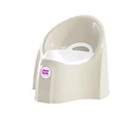 OKBABY Pasha - Toddler Potty with Anatomically Shaped Seat and High Backrest - White