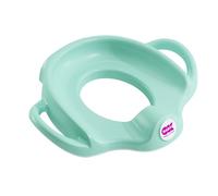 OKBABY Sofa - Toilet Seat Reducer with Non-Slip Edge, Anatomical Seat, Raised Backrest and Wide Stability Handles - Turquoise