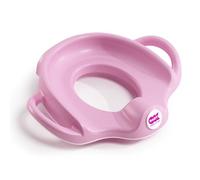 OKBABY Sofa - Toilet Seat with Non-Slip Edge - High Back for Maximum Comfort and Wide Handles for Maximum Child Stability - Pink