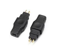 OKCSC 0.78 0.75 2 Pin Replacement Connection Adapter,0.78mm 0.75mm 2 Pin Cable Connected to Headphone for Sennheiser HD580 HD414 HD650 HD600 HD565 HD545 HD535 HD525 HD265 DIY Audio Interface Connector