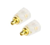 okcsc 0.78 2Pin Cable Female(Cable Side) Connector Work for 0.78 Connected to Sennheiser IE300 IE900 IE600 AKG N5005 N30 N40(Headphone Side) Adapter Transparent