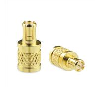 okcsc A2DC Male to MMCX Female Headphone Adapter Integrated Injection molding Work for ATH-LS400 ATH-LS300 ATH-LS200 ATH-LS70 ATH-LS50 ATH-E70 Audio-Technica Gold