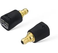 okcsc Adapters for Sennheiser IE400 Pro Earbuds Male to 2 Pin Cable Female Compatible for IE100 IE400 IE400 Pro IE500 Lossless Sound Quality Deliver for Earbuds One Pair of Headphone Converter Black