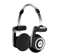 okcsc Classic Retro Headphones, Bluetooth Wireless Open Headphones, Ultra-Lightweight Foldable Headband Headphones/40mm Grade Composite Membrane/80's 90's Design/BT 5.3 Connection Mode, Black