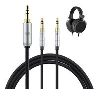 okcsc Double 3.5 3.5MM Headphone Extension Cords Balanced Headphone Extension Cable Custom Plug 200cm HiFi Cable For Hifiman HD598 HD598se HD518 HD558 HD569 HD579 HD599 HD595 Headphones