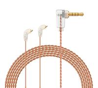okcsc ER4SR to 2.5mm Headphone Cable, Aurora Audio Cable Etymotic Headphone Cable for ER4SR Dual-Core High-Purity Oxygen-Free Copper Wire,Compatible with ER4SR ER4XR ER3SE ER3XR ER2SE ER2XR EVO