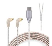 okcsc ER4SR to Type-C Upgraded Replacement Cable for Etymotic Earphones Cable 4 Core MMCX Cable for ER4SR ER4XR ER3SE ER3XR ER2SE ER2XR EVO 3.94FT
