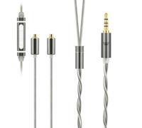 okcsc G40C MMCX Replacement Headphone Cable, 3.5mm Balanced Upgrade Headphone Cable (Mic), Work for Shure SE535, Westone UM Pro20, Sony XBA-N3AP, Campfire Audio Andromeda