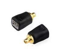 okcsc IE300 Adapter 0.78 2Pin Cable Female(Cable Side) Connector Work for 0.78 Connected for Sennheiser IE300 IE900 IE600 AKG N5005 N30 N40(Headphone Side) Adapter Black