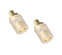 okcsc MMCX Cable Female(Cable Side) Connector Work for MMCX Connected for Sennheiser IE300 IE900 IE600(Headphone Side) Adapter Transparent