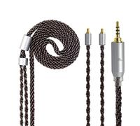 okcsc Replacement Cable, Aux Headphone Lead for Sennheiser IE400 Pro Earbuds Compatible for IE100 IE400 IE400 Pro IE500 with Balanced 2.5mm Audio Jack 8 Core Plated Audio Cable Cord Wire 4 Feet Length