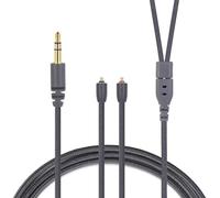 okcsc Replacement Earphone Cable, IPX Earphone Cable, 4 Cores High Purity OFC Silver Plating, Compatible with UE LIVE，UE18+Pro，UE11Pro，EVO，Pro X50，Pro X30，Pro X20，Pro X10, 3.5mm Straight 4FT
