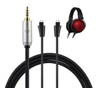 okcsc Replacement Upgrade Headphone Cable with FOSTEX Balanced Headphones Audio Cable, IEM HiFi 2.5mm Male to Dual FOSTEX Male, Compatible with Fostex TH-900 MKII, TH610, TH900 MK2