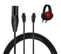 okcsc Replacement Upgrade Headphone Cable with FOSTEX Balanced Headphones Audio Cable, IEM HiFi Canon 4 pin Male to Dual FOSTEX Male, Compatible with Fostex TH-900 MKII, TH610, TH900 MK2