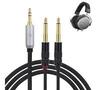 okcsc TCL 3.5 Headphone Cable OFC 4-pole for SUNDARA Headphones/HiFiman for MDR-Z7/Arya/Sundara etc. 6.56FT