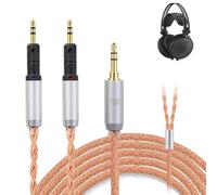 okcsc ZT16 R70X R70XA Upgraded Replacement Cable，Dual R70X to 3.5MM Headphone Cable,16 Core OFC High Purity Oxygen Free Copper Cable, Work for R70X R70XA Headphone 4.92FT