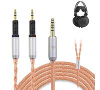 okcsc ZT16 R70X R70XA Upgraded Replacement Cable，Dual R70X to 4.4MM Headphone Cable,16 Core OFC High Purity Oxygen Free Copper Cable, Work for R70X R70XA Headphone 4.92FT
