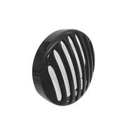OKDJX Lamp Accessories Motorcycle Headlight Mesh Grill Guard Head Light Protector Cover For H-onda REBEL CMX250 CMX500 CMX300 Cm300 Cm500(Black- Silver)