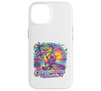 Okeechobee Florida Rainbow Alligator 80s Retro Souvenir Case for iPhone 14