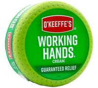 OKeeffe.s Working Hands 96g Jar Hand Cream Extremely Dry Cracked Hands Instantly Boosts Moisture Levels Creates a Protective Prevents Moisture Loss