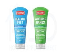 O'keeffe's Hand & Foot Care Set - Working Hands 80Ml + Healthy Feet 80Ml Tubes