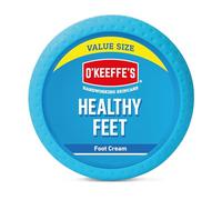 O'Keeffe's Healthy Feet Value Size Jar, 180g - Foot Cream for Extremely Dry, Cracked Feet | Instantly Boosts Moisture Levels, Creates a Protective Layer & Prevents Moisture Loss