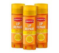 O'Keeffe's Lip Repair and Protect SPF15 4.2g (Pack of 3) - For Extremely Dry, Cracked Lips | Water Resistant, 24 HR Moisturisation & Protects Against UVA & UVB Rays