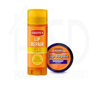O'keeffe's Lip Repair Set Overnight Lip Balm 7G + Spf Lip Balm 4.2G For Dry Cracked Lips
