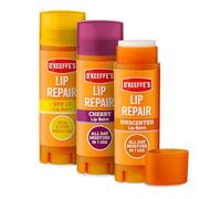 O'Keeffe's Lip Repair Triple Pack - Contains Lip Repair Unscented, Lip Repair SPF and Lip Repair Cherry, 3 x 4.2g - For Extremely Dry, Cracked Lips | All-Day Moisture with 7 Moisturising Ingredients