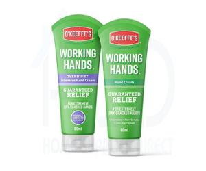 O'keeffe's Skincare Set - Working Hands 80Ml + Working Hands Overnight 80Ml