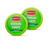 O'Keeffe's Working Hands, 96g Jar (2 Pack) - Hand Cream for Extremely Dry, Cracked Hands | Instantly Boosts Moisture Levels, Creates a Protective