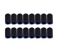 Okeeyseda 18-Pin Carbon Fiber Finger Sleeves For Mobile Games Screen Finger Sleeves(16 Pcs)