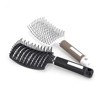 Okeeyseda 2 Pcs Curved Vented Hair Brushes for Women Long, Thick, Curly and Tangled Hair