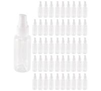 Okeeyseda 50 Pieces 50Ml Bottles Plastic Empty Refillable Atomiser Transparent