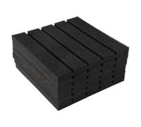 Okeeyseda 6pcs Recording Studio Soundproofing Acoustic Panels Foam Thick Sponge Light Weight Absorption Acoustic