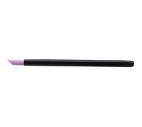 Okeeyseda Black Quartz Scrubs Stone Cuticle Stick Pen Cuticle Nail Art Pusher Spoon Cut Nail Pusher Manicure Care Tools