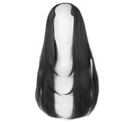 Okeeyseda Black Synthetic Women'S Styling Long Hair Extra Long Hair Synthetic Wigs Layered Extensions Increase Hair Easy Install Easy to Use