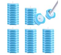 Okeeyseda Disposable Toilet Cleaning System Disposable Toilet Flushable Refill Fresh Brush Flushable Refills - 48 Refills