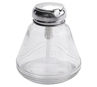 Okeeyseda Empty Nail Polish Pump Dispenser Glass Push Down Bottle