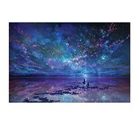 Okeeyseda Fantasy Starry Jigsaw Puzzle 1000 Pieces Adult Decompression Puzzles 1000 Pieces Wooden High Definition Puzzle Toys