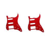 Okeeyseda Guitar Accessories Electric Guitar Pickguard Front Cover Electric Guitar Pickguard Red
