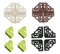 Okeeyseda Hollow Pattern Table Corner Protector Table Corner Anti-Collision Protective Cover Children's Table Corner Guard