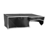 Okeeyseda Horizontal Simple Style Cover for Console Dust Proof Cover Protector for Gaming Accessories,Black