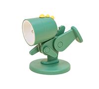 Okeeyseda LED Night Lights Cartoon Animal Folding Desk Lamp Cute Pet Lights Shape Eye Protection Lamp, Green Dinosaur