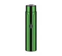 Okeeyseda Mini Portable Electric Shaver, Waterproof Shaver, USB Rechargeable Rotary Shaver,Gift for Boyfriend Husband Dad Green