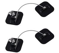 Okeeyseda Refrigerator Cabinet Locks, Fridge Lock with Keys Child Safety Locks for Appliances Kitchen Cabinets Fridge Door